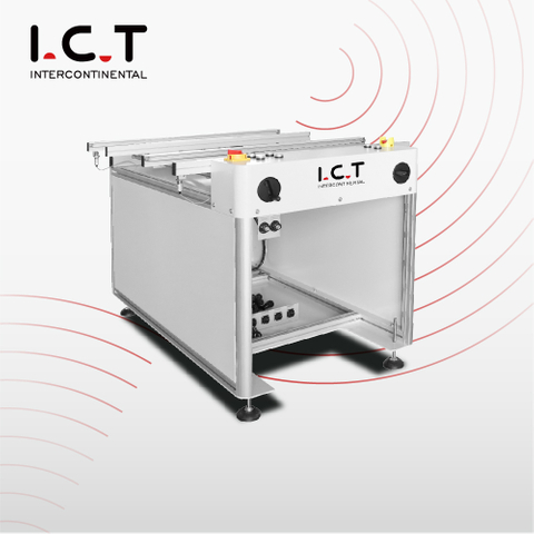 ICT | دو ریل رد نوار نقاله SMT PCB Ng Ok واحدهای نوار نقاله