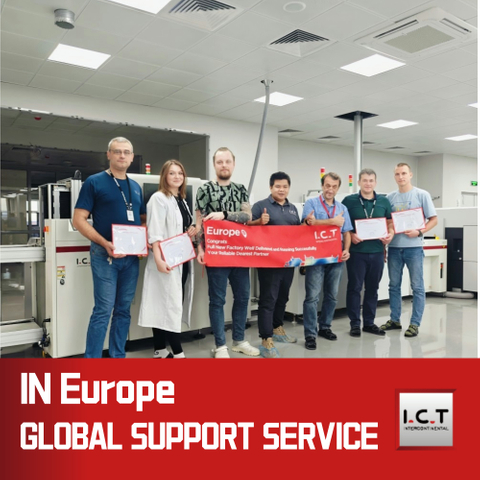 ICT-S400 | دستگاه بازرسی خمیر لحیم کاری سه بعدی SPI SMT 