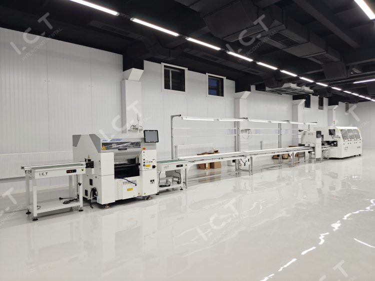 خط تولید ICT DIP در ازبکستان