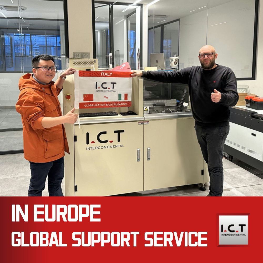 ICT-SS540 | دستگاه لحیم کاری موج انتخابی آنلاین 