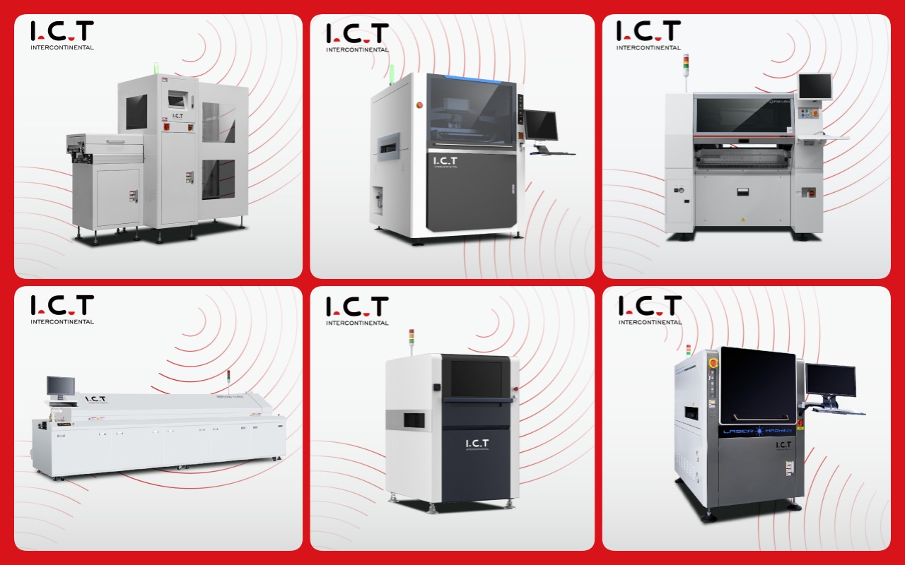 1 خط SMT با دستگاه SMT 01