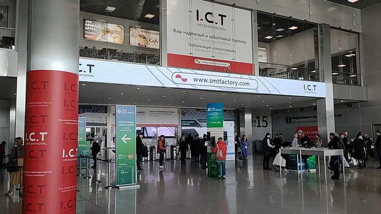 تیم ICT در نمایشگاه ExpoElectronica در روسیه