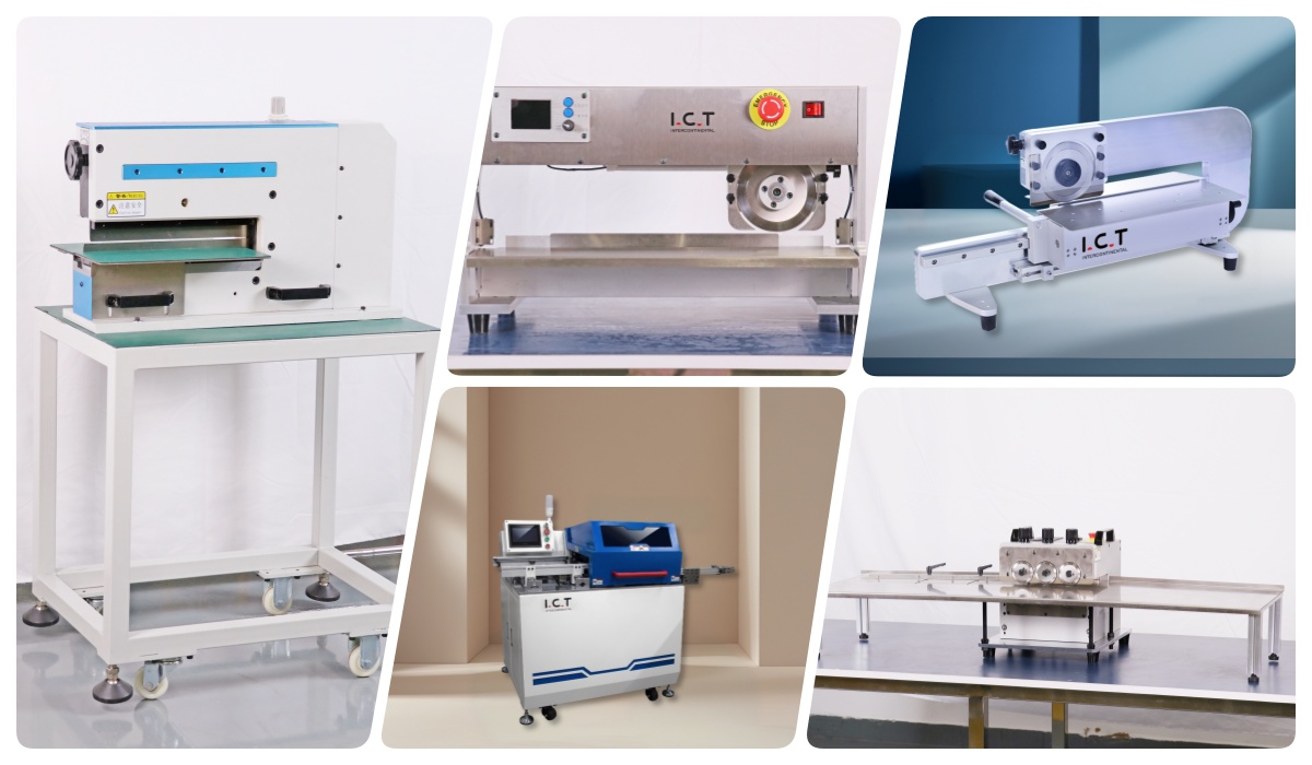 0-3 ICT PCB دستگاه برش V