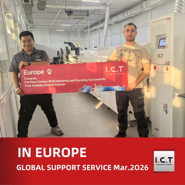 ICT خط SMT را برای تولید پهپاد در اروپا ارائه می دهد