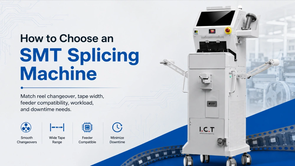 چگونه یک دستگاه SMT Splicing برای Line.webp خود انتخاب کنید