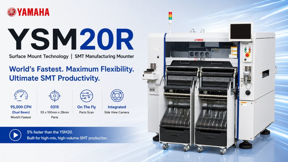 دستگاه نصب تراشه ماژولار Smt Line یاماها YSM20R