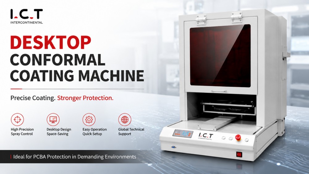 دستگاه پوشش رومیزی ICT