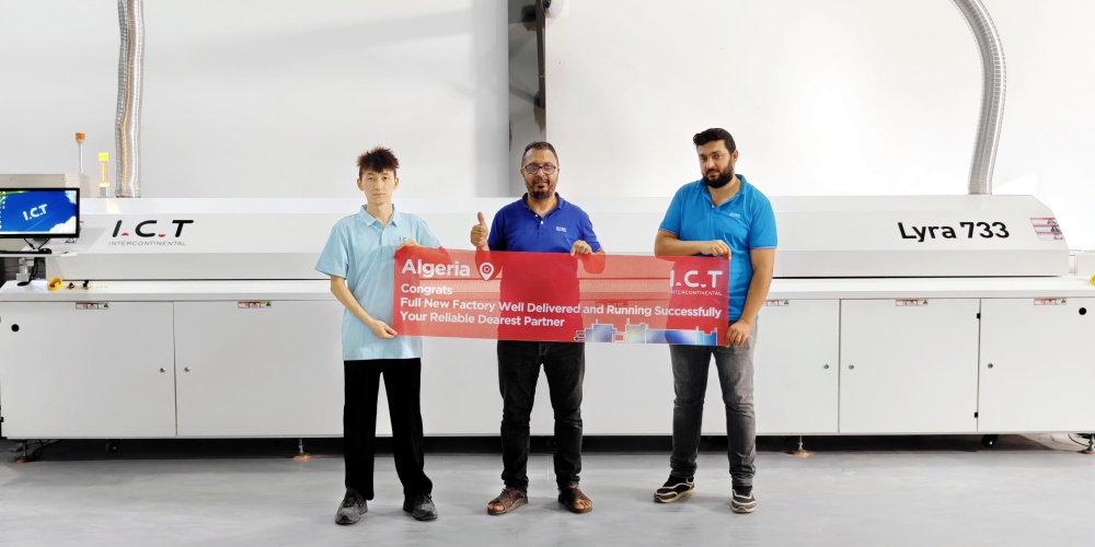 ICT خط تولید کامل SMT را برای تولید گوشی های هوشمند در الجزایر ارائه می دهد.jpg