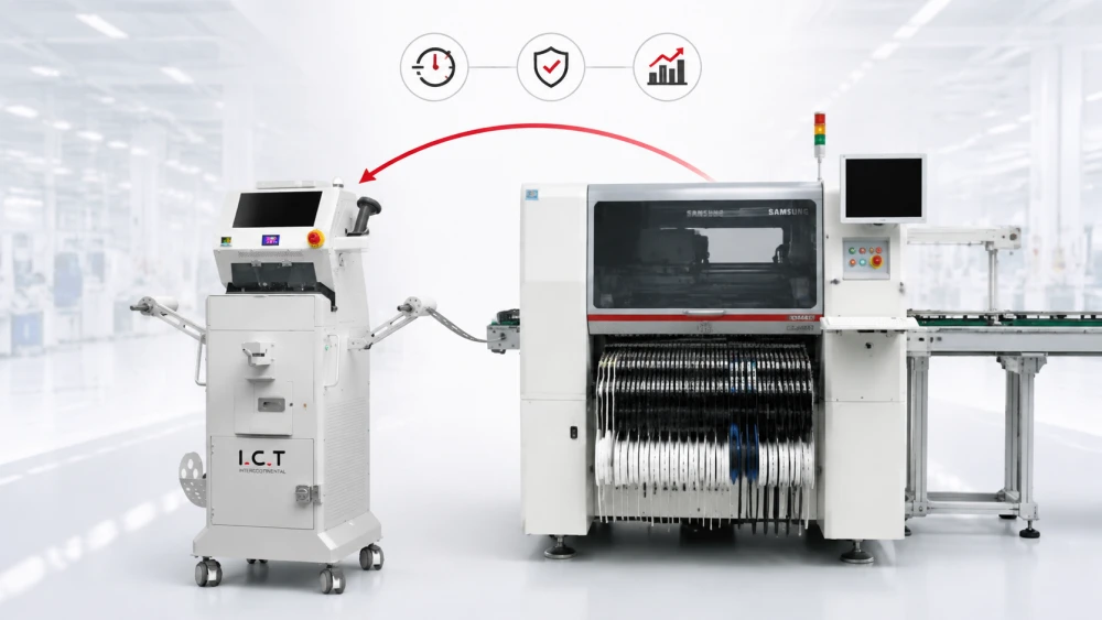 چگونه ماشین‌های SMT Splicing زمان توقف انتخاب و قرار دادن را کاهش می‌دهند 02.webp