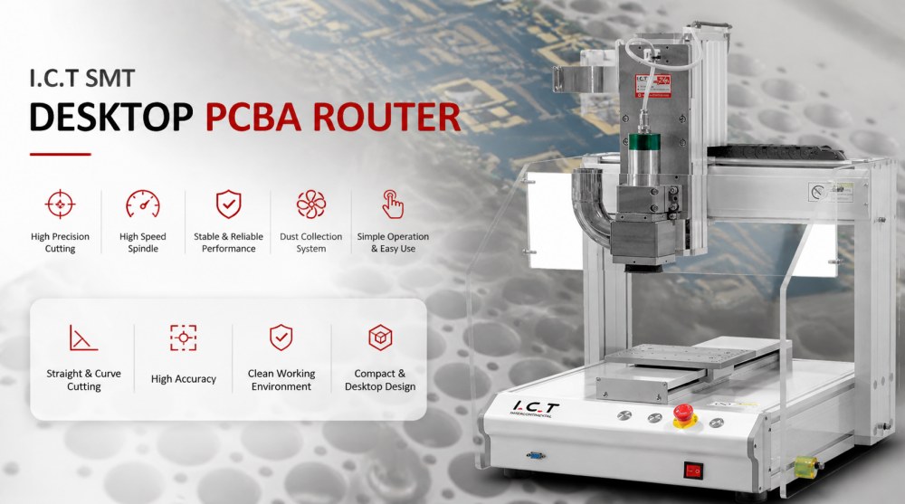 روتر PCBA رومیزی ICT