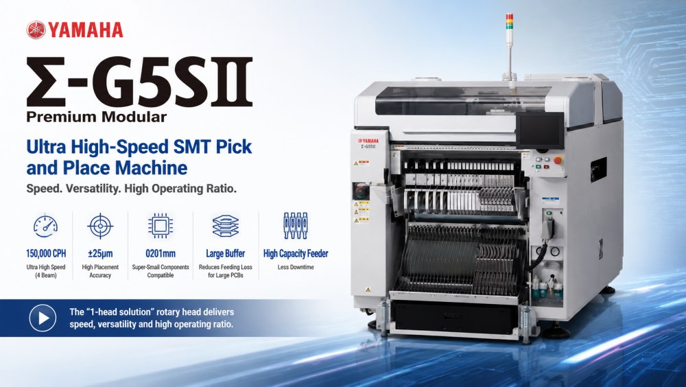ماشین انتخاب و مکان یاماها Σ-G5SⅡ SMT