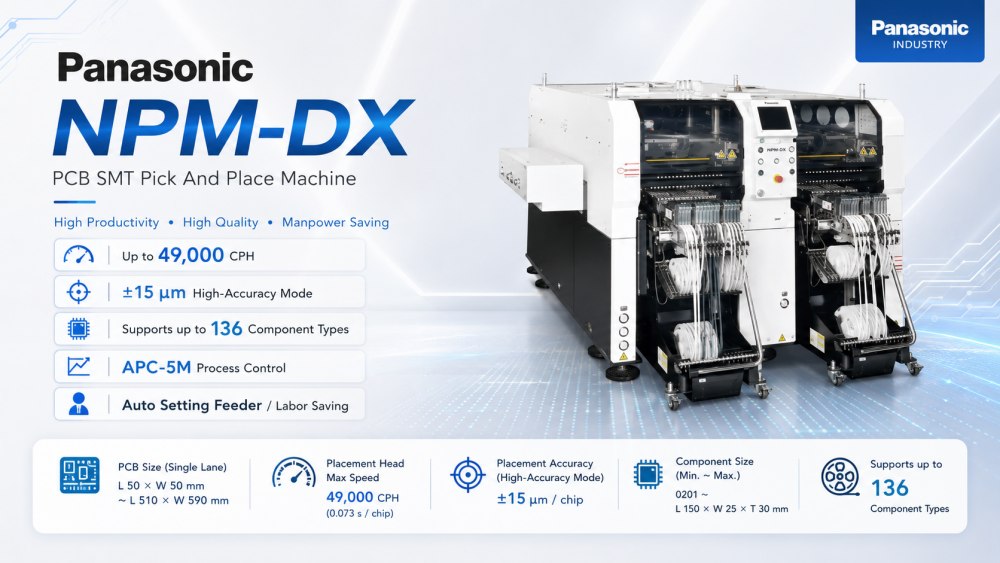 NPM-DX PANASONIC PCB PCB SMT Pick and Place Machine