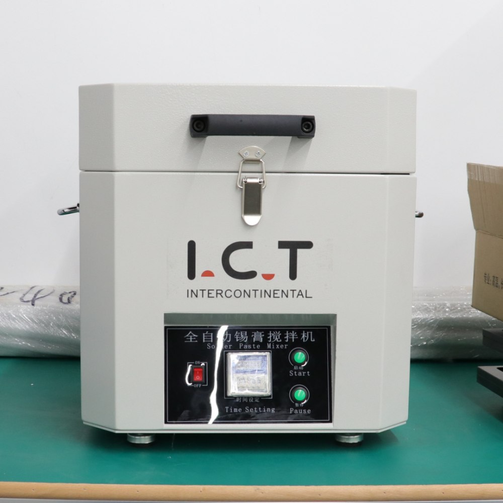ICT | کارخانه کرم دستگاه مخلوط خمیر لحیم کاری اتوماتیک