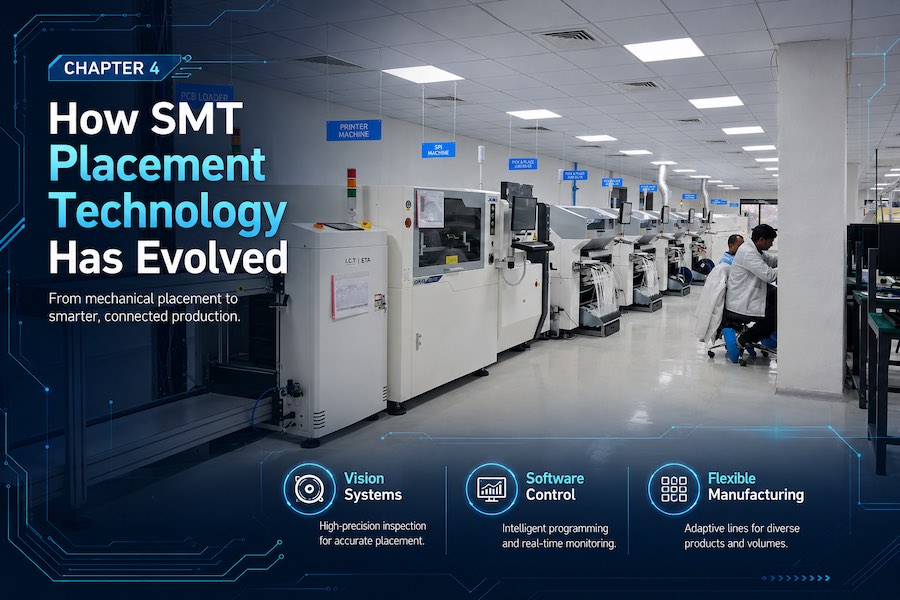 2-02 چگونه فناوری SMT Placement تکامل یافته است
